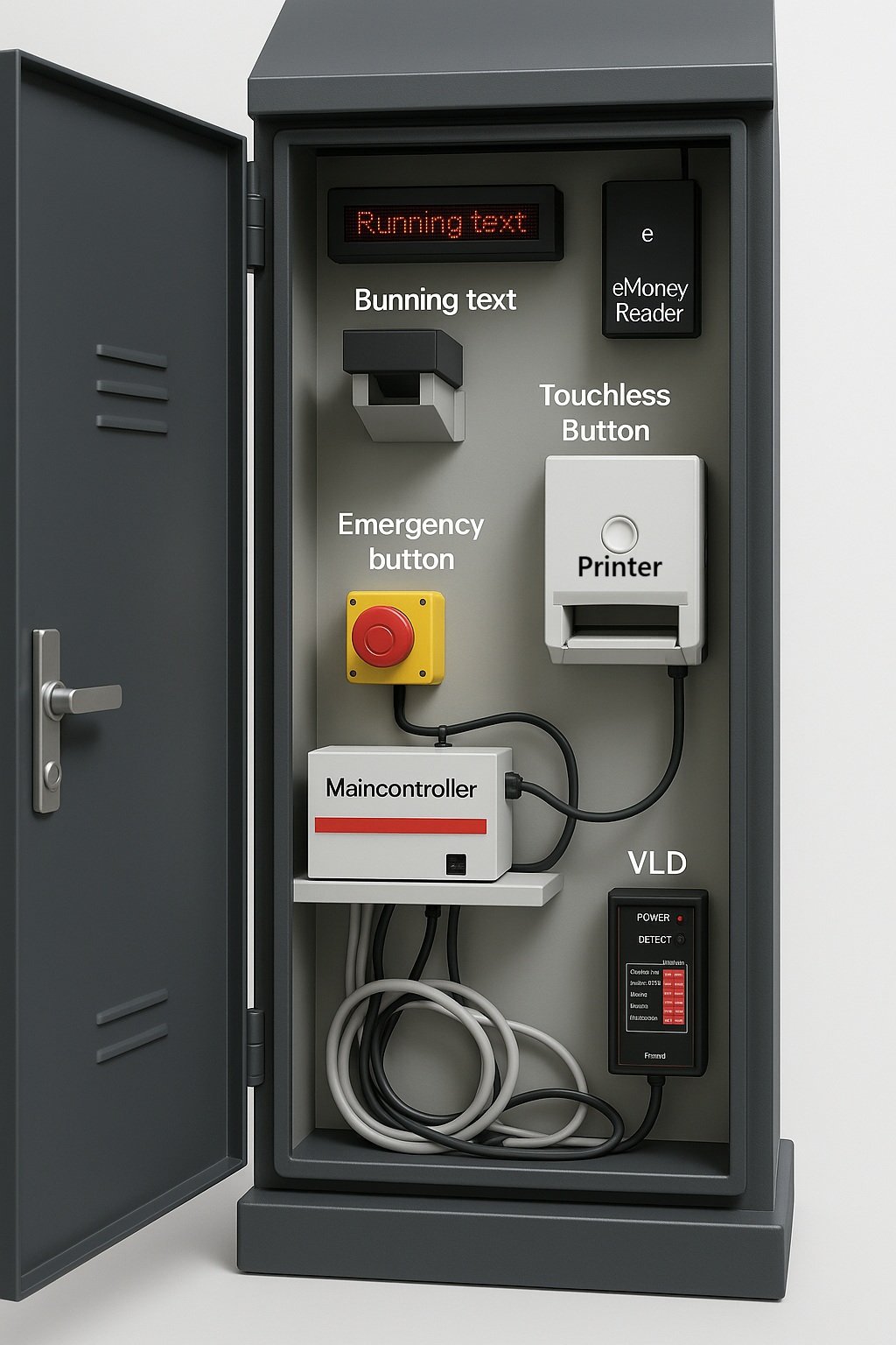 Manless Ticket Dispenser Standar Internasional: Spesifikasi Lengkap