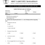 50 Soal PTS IPS Kelas 2 SD Semester Ganjil 2025