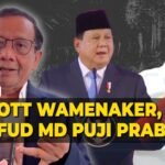 Mahfud MD Puji Presiden Prabowo, saat Bahas OTT Wamenaker Immanuel Ebenezer