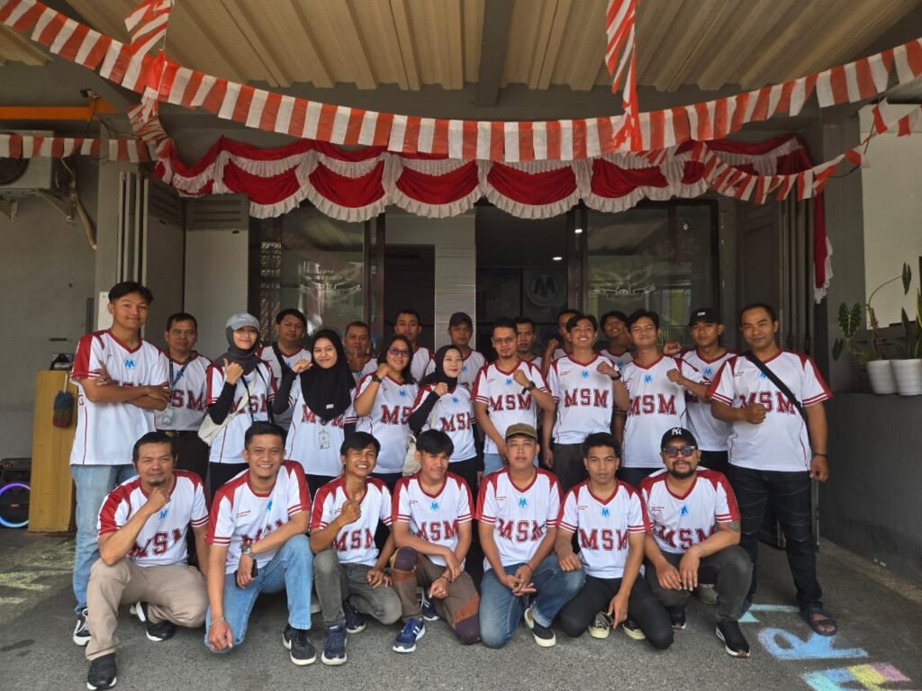 WhatsApp-Image-2025-08-18-at-12.54.06-1024x768 PT MSM Tiga Matra Satria Rayakan HUT RI ke-80 dengan Semangat Nasionalisme, Permainan Unik, dan Hadiah Sepeda Motor