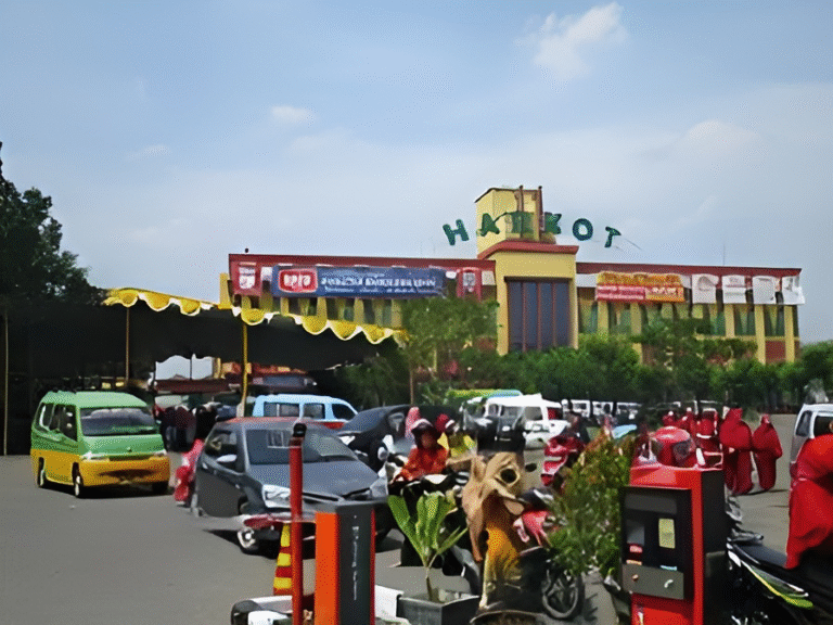 palang parkir sistem Mall