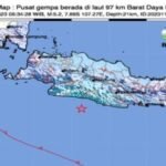 Gempa Terkini Guncang Bandung, Pusat Gempa di Laut Dekat Garut