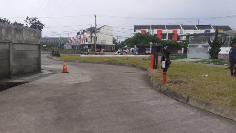 Palang Portal Parkir otomatis perumahan bandung (1)