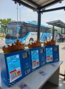 Tap on bus di Lampung -ITERA