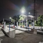 Palang Parkir Otomatis Industrial MSM Parking di Kawasan Industri."