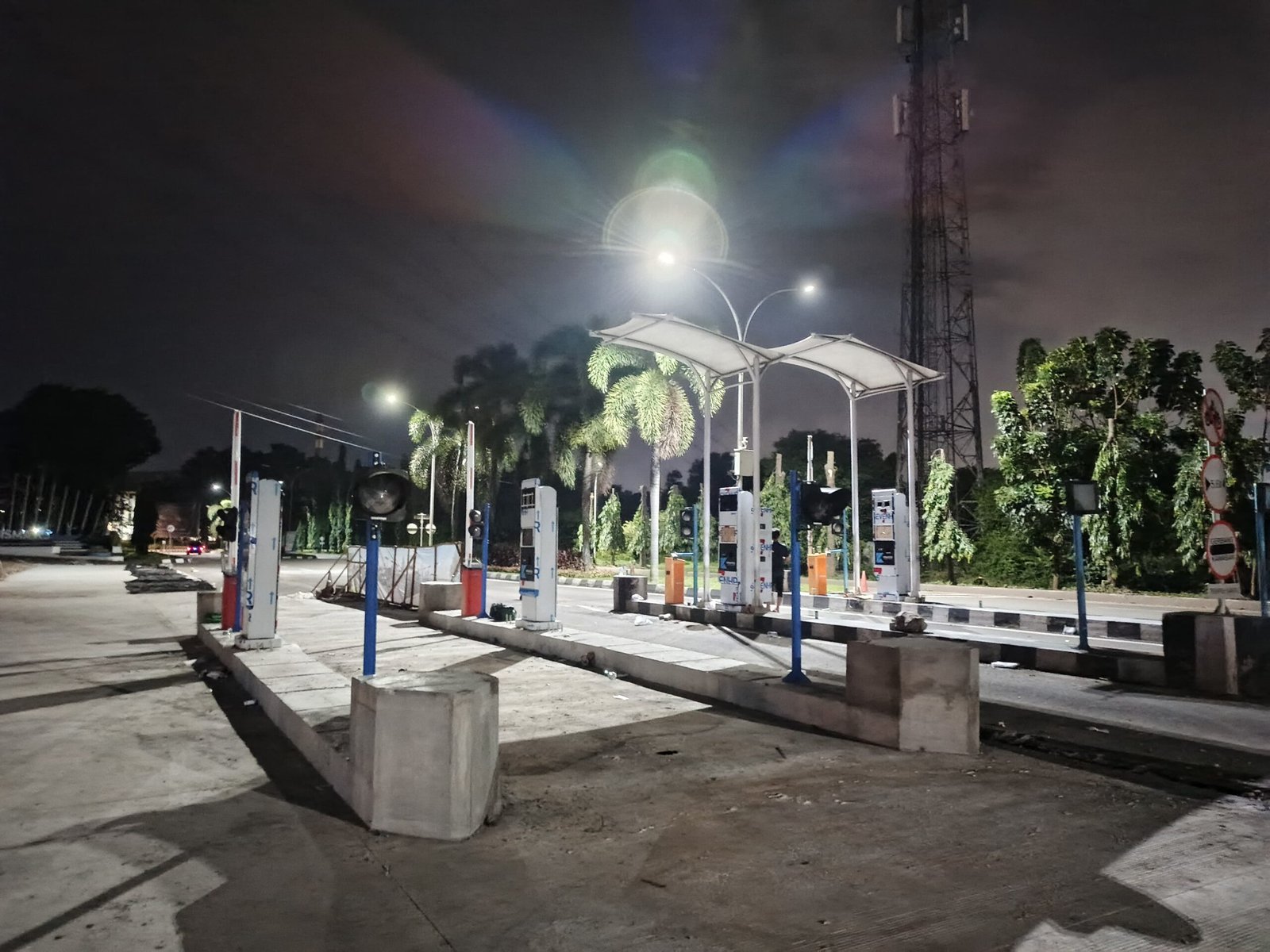 Palang Parkir Otomatis Industrial MSM Parking di Kawasan Industri."