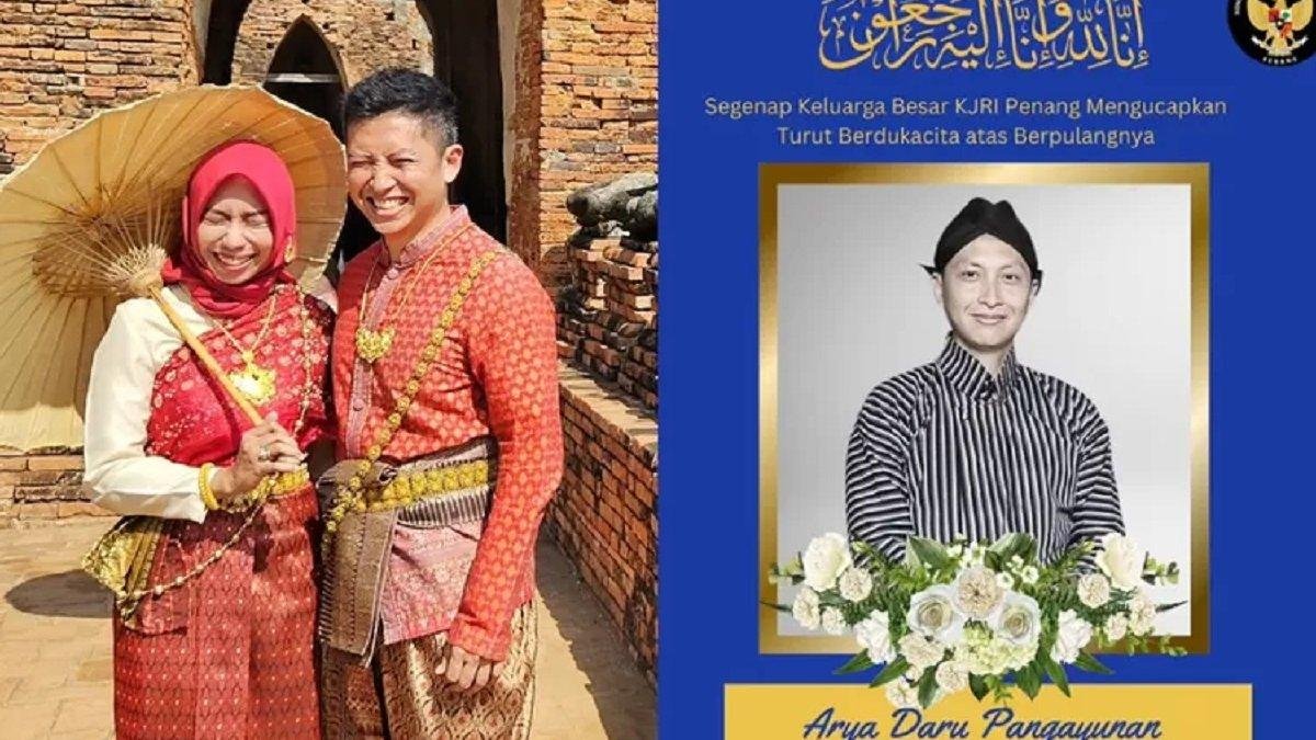 Arya Daru meninggal tak wajar ini sosok istrinya.jpg