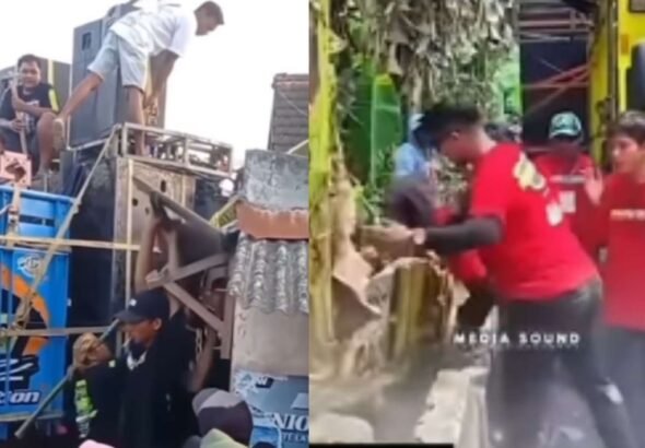 671104f42b725 kru sound horeg rusak pagar pembatas jalan dan warung warga agar bisa lewat 1265 711.jpg