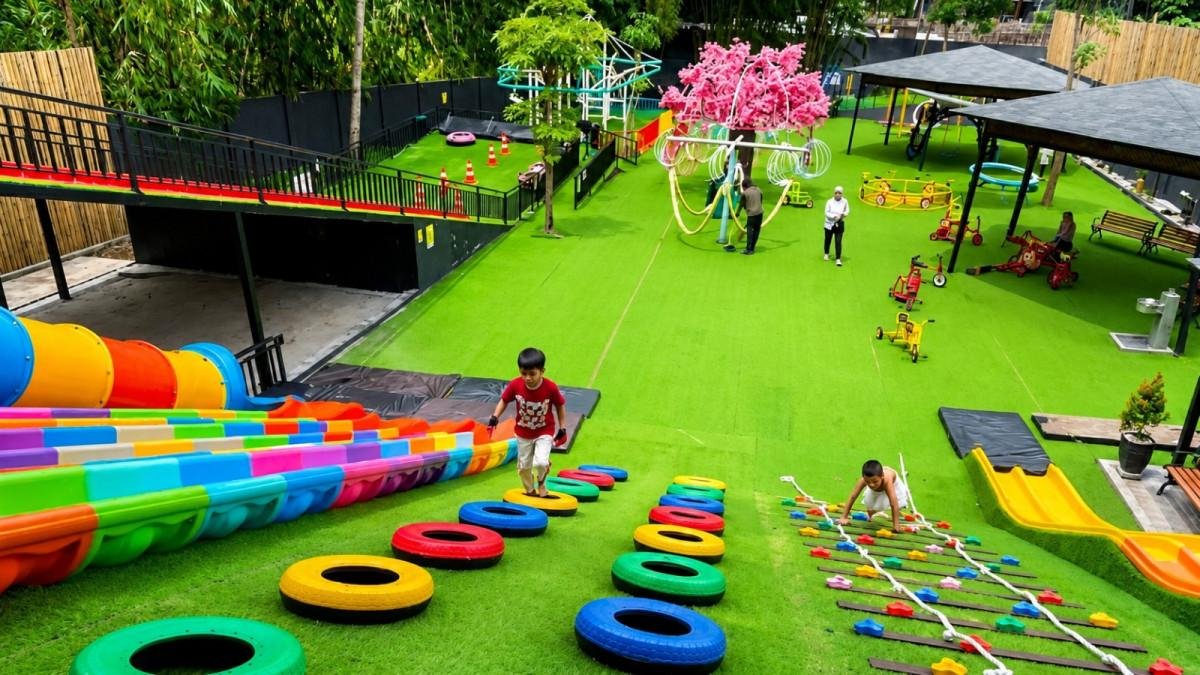 Hanya Rp 25 Ribu, Keluarga Bisa Bermain di The Nice Playland Yogyakarta