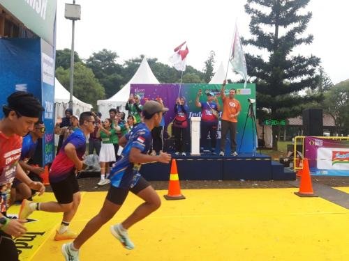 Olahraga Bersama Ribuan di Kampus UI
