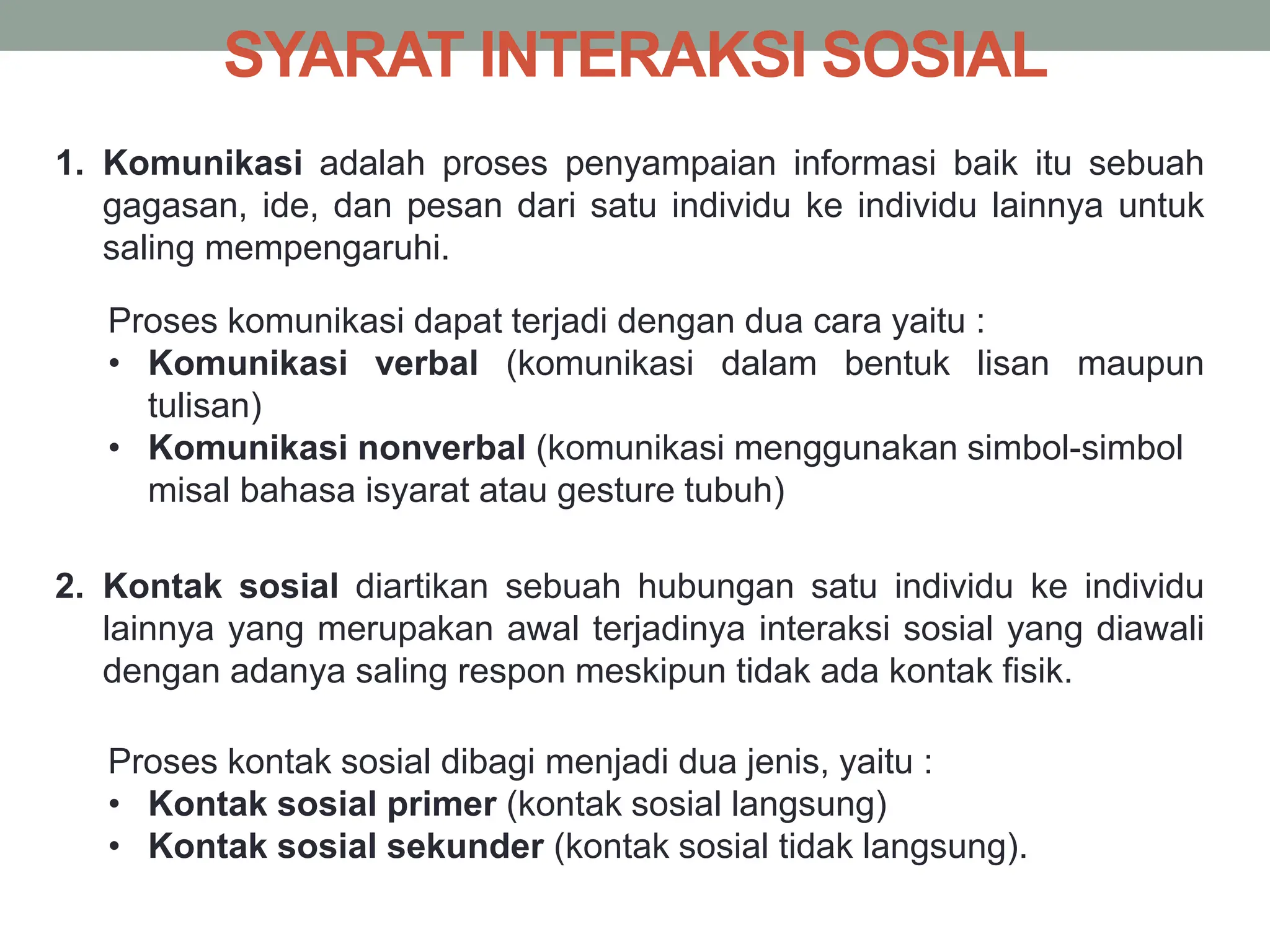 Ringkasan interaksi sosial kelas 10: pengertian, syarat, faktor