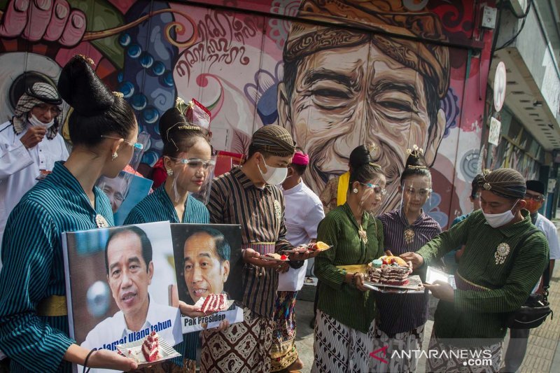 Suasana Pesta Ulang Tahun ke-65 Jokowi di Solo, Banyak yang Hadir
