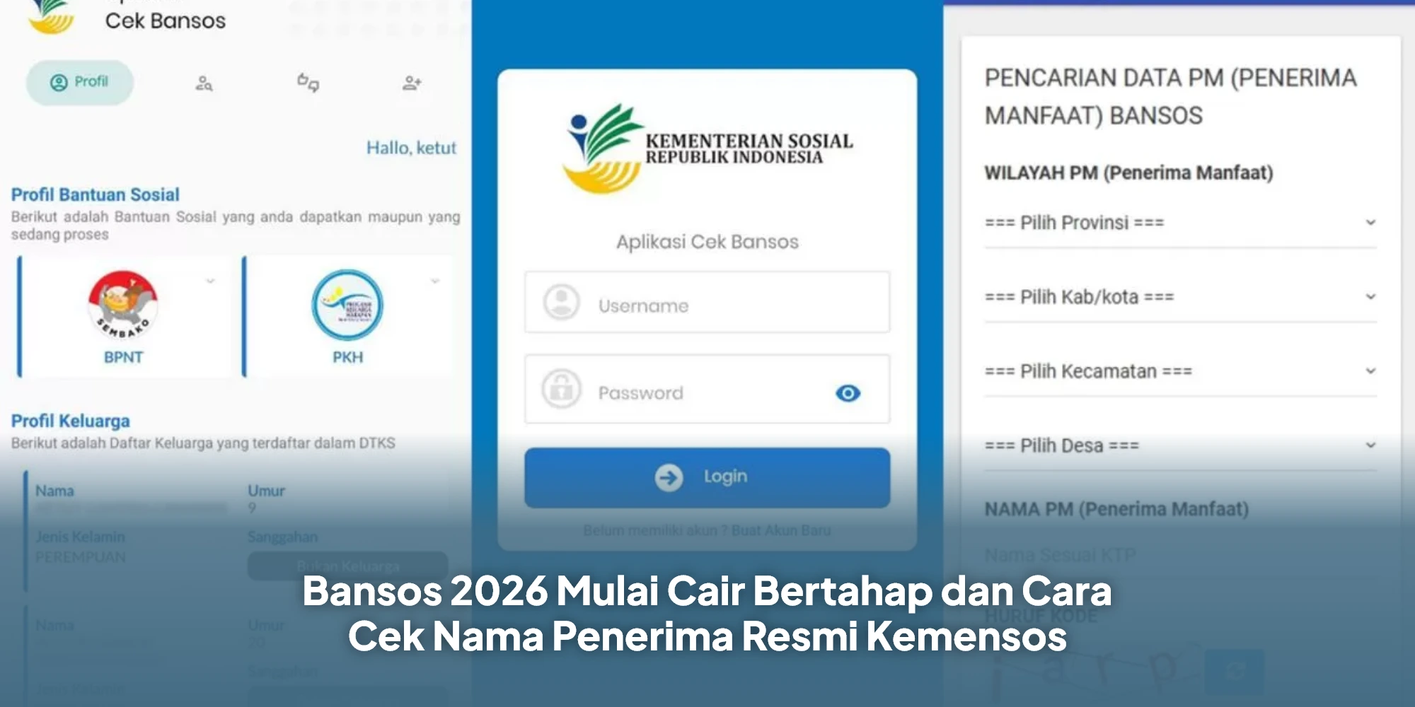 Penerima Bansos Tahap III Tambah di Juli 2026, Cek Syaratnya!